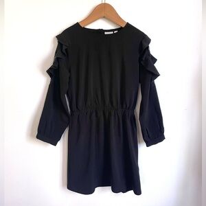 European Danish Recital Special Occasion Dress, Danish, Lace Ruffle Sleeve